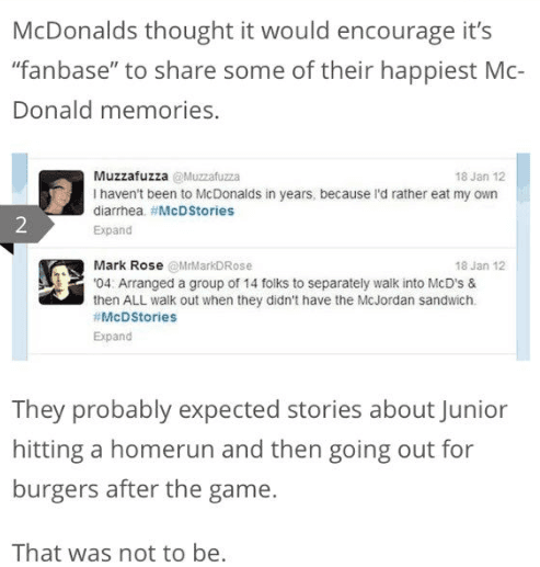 McDonald’s #McDStories