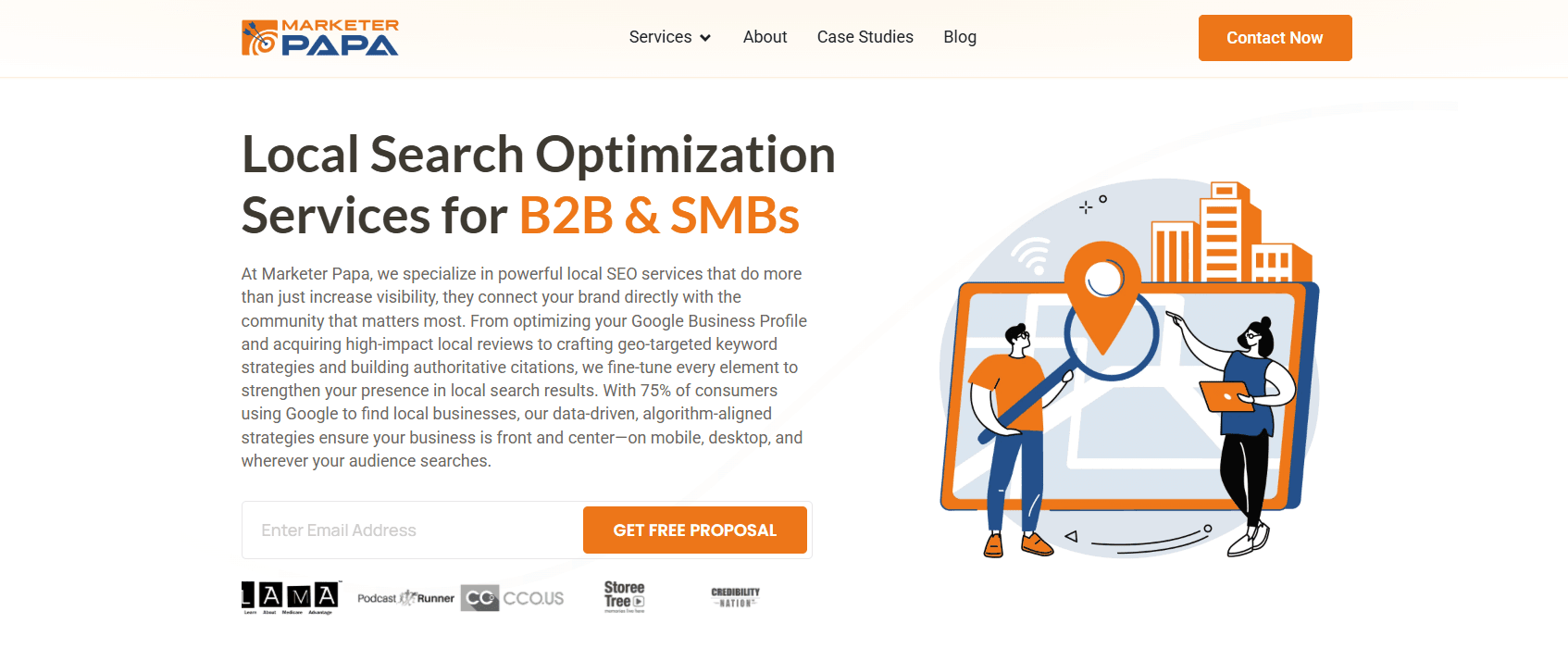 marketer papa is the best local seo company in the usa