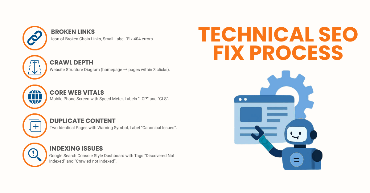 Step 5: Fix Technical SEO Regressions Immediately