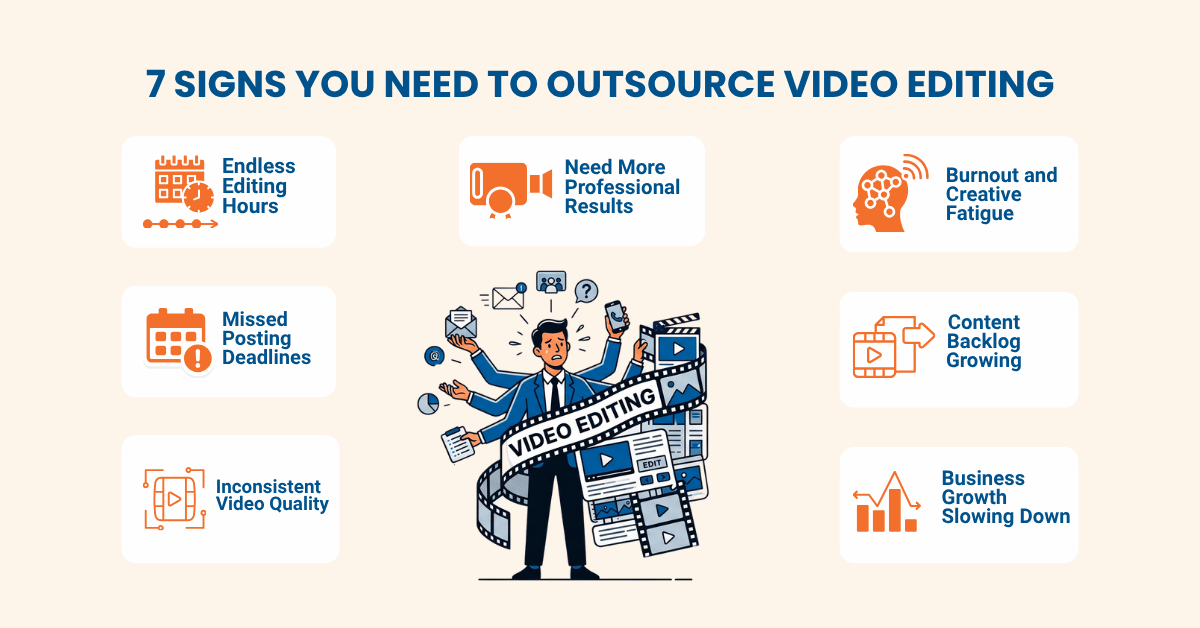 7 Signs You Need to Outsource Video Editing