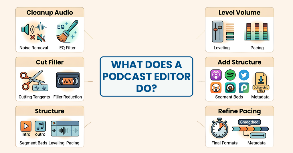 What Does a Podcast Editor Actually Do?